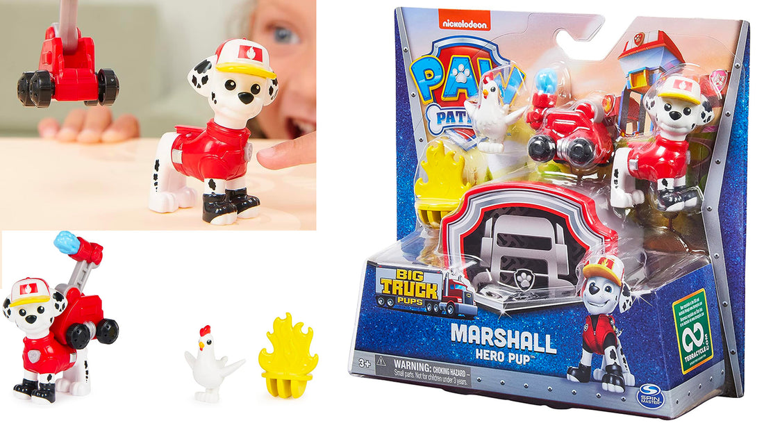 Unleash Adventure with Paw Patrol Big Truck Pups Marshall Action Figure